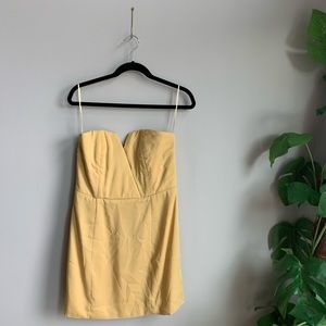 Strapless Mini Dress